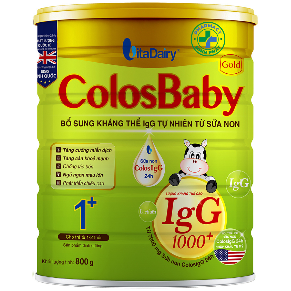 SỮA BỘT COLOSBABY GOLD 1+ 800G